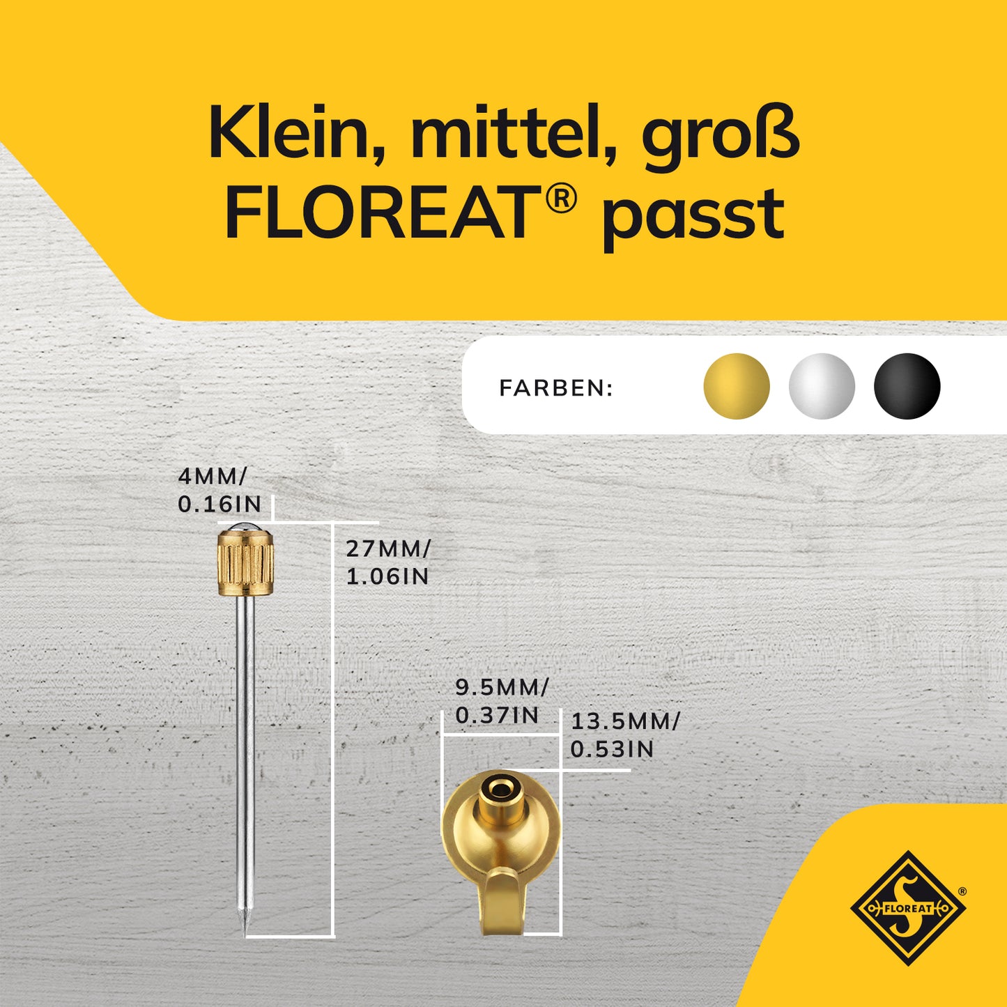 Floreat® Größe 0 - Gold Edition