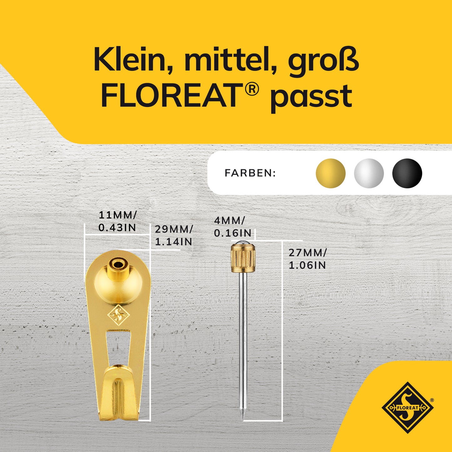 Floreat® Größe 2 - Gold Edition