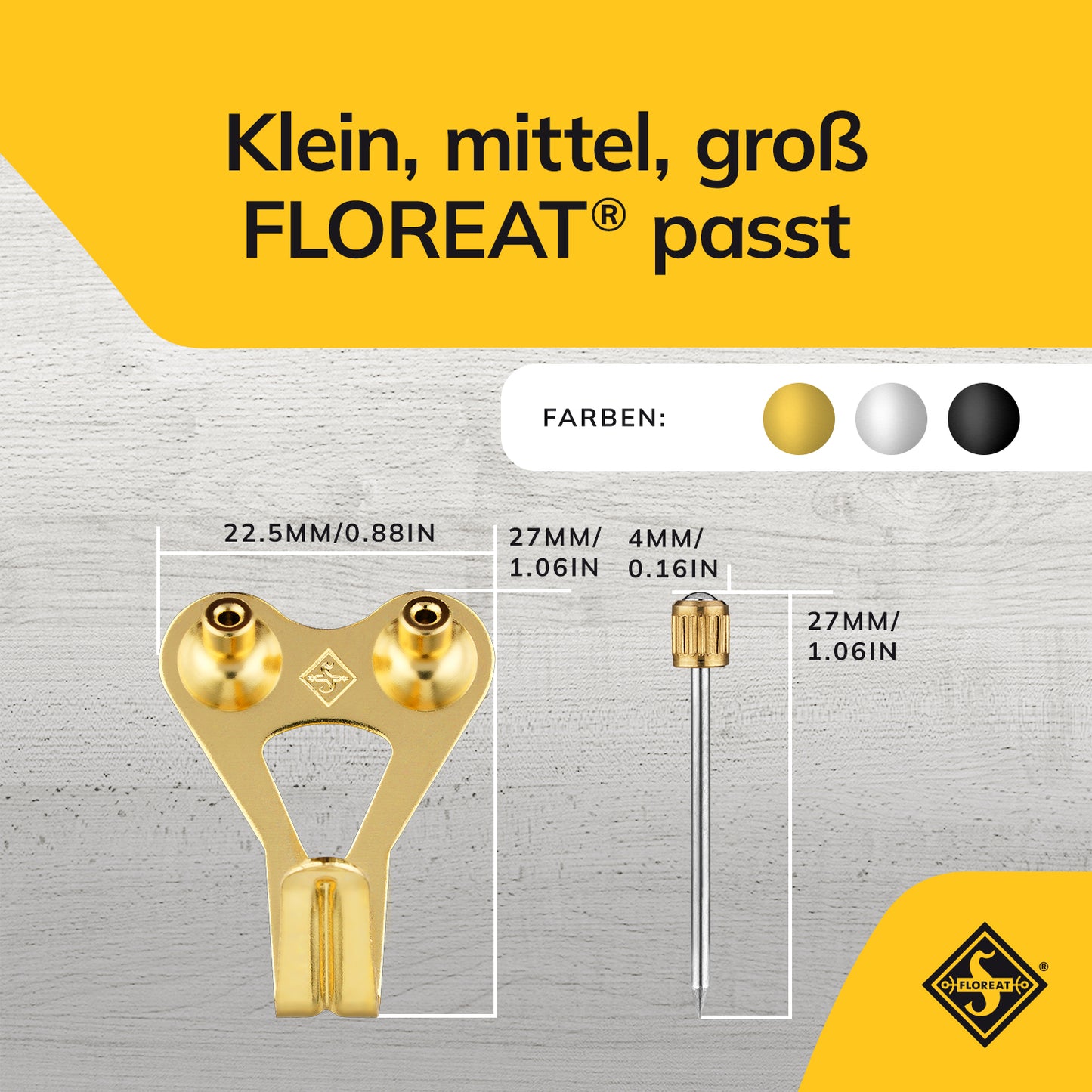 Floreat® Größe 3 - Gold Edition