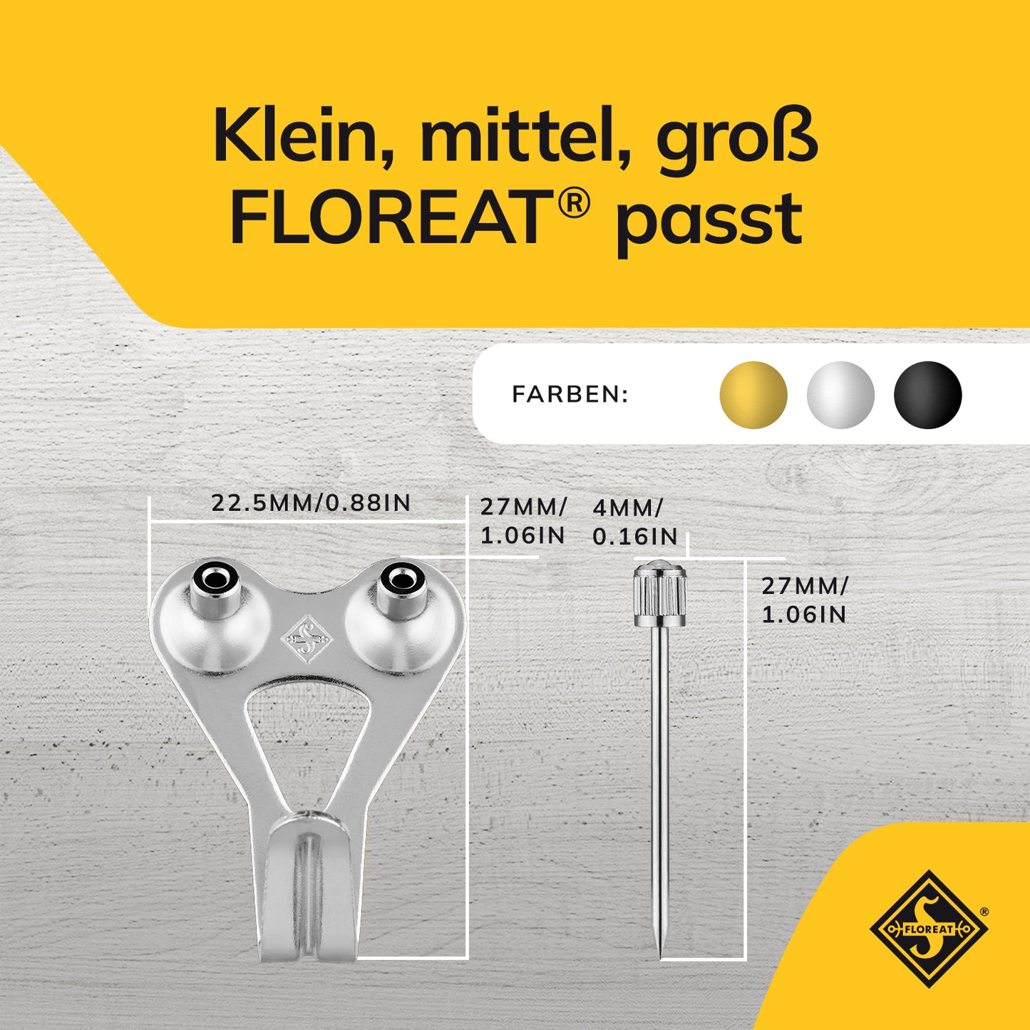 Floreat® Größe 3 - Silver Edition