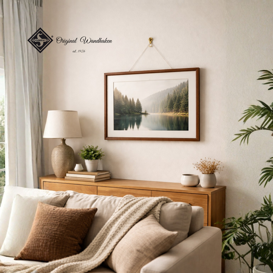 Bilder aufhängen ohne Bohren – welche Methoden wirklich funktionieren