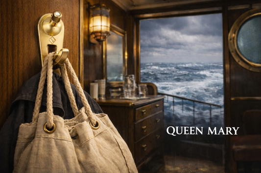 Als FLOREAT® Wandhaken auf der Queen Mary hing