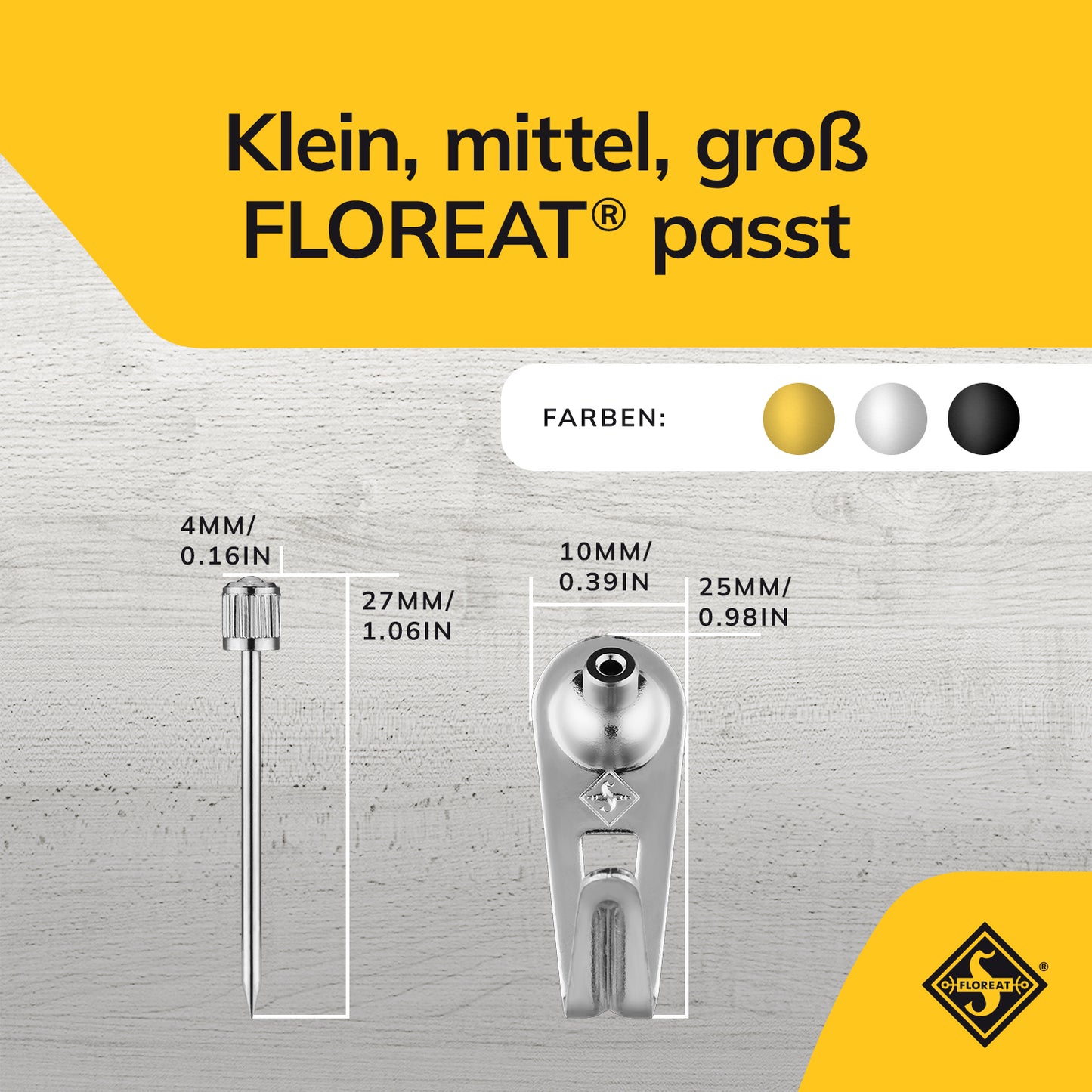 Floreat® Größe 1 - Silver Edition