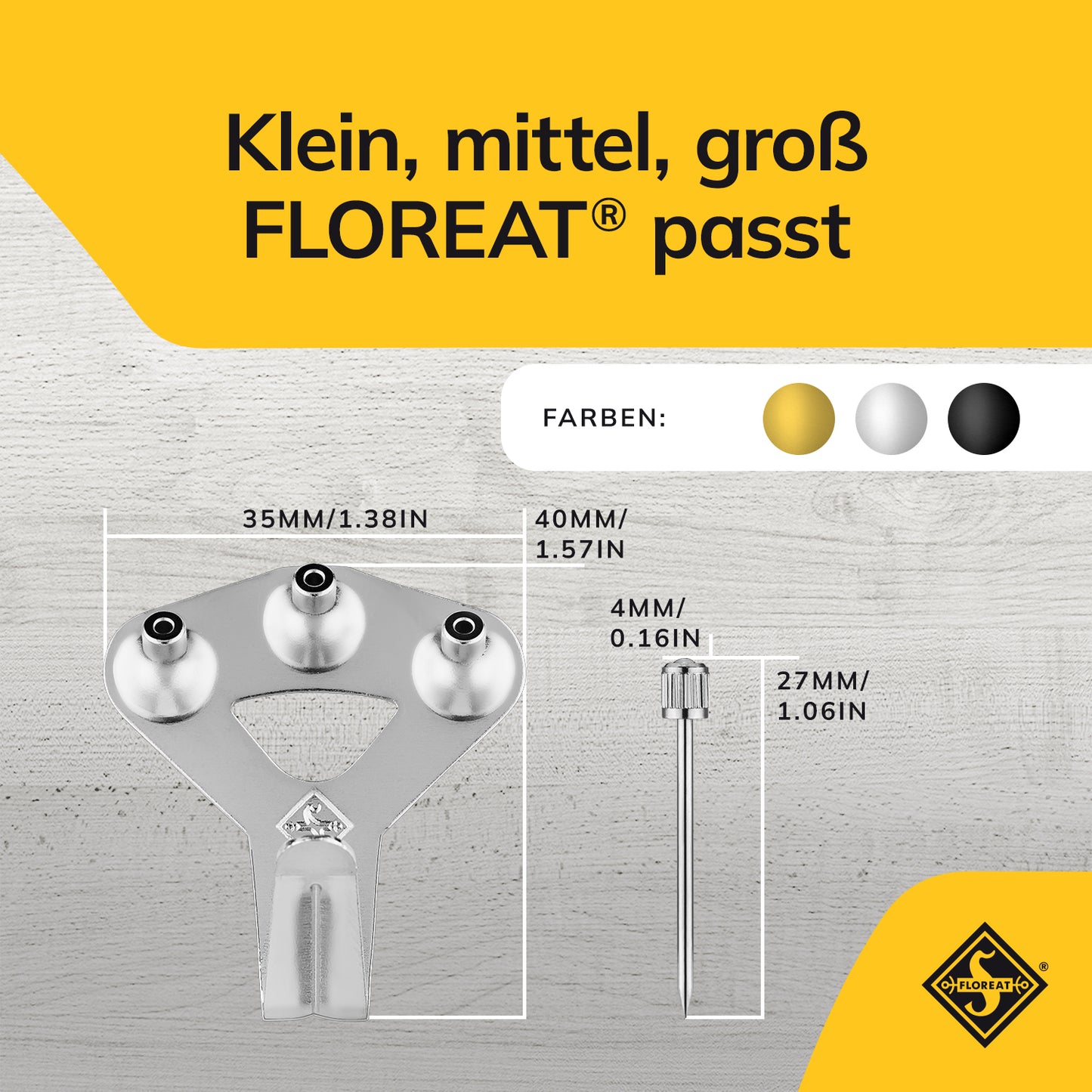 Floreat® Größe 4 - Silver Edition