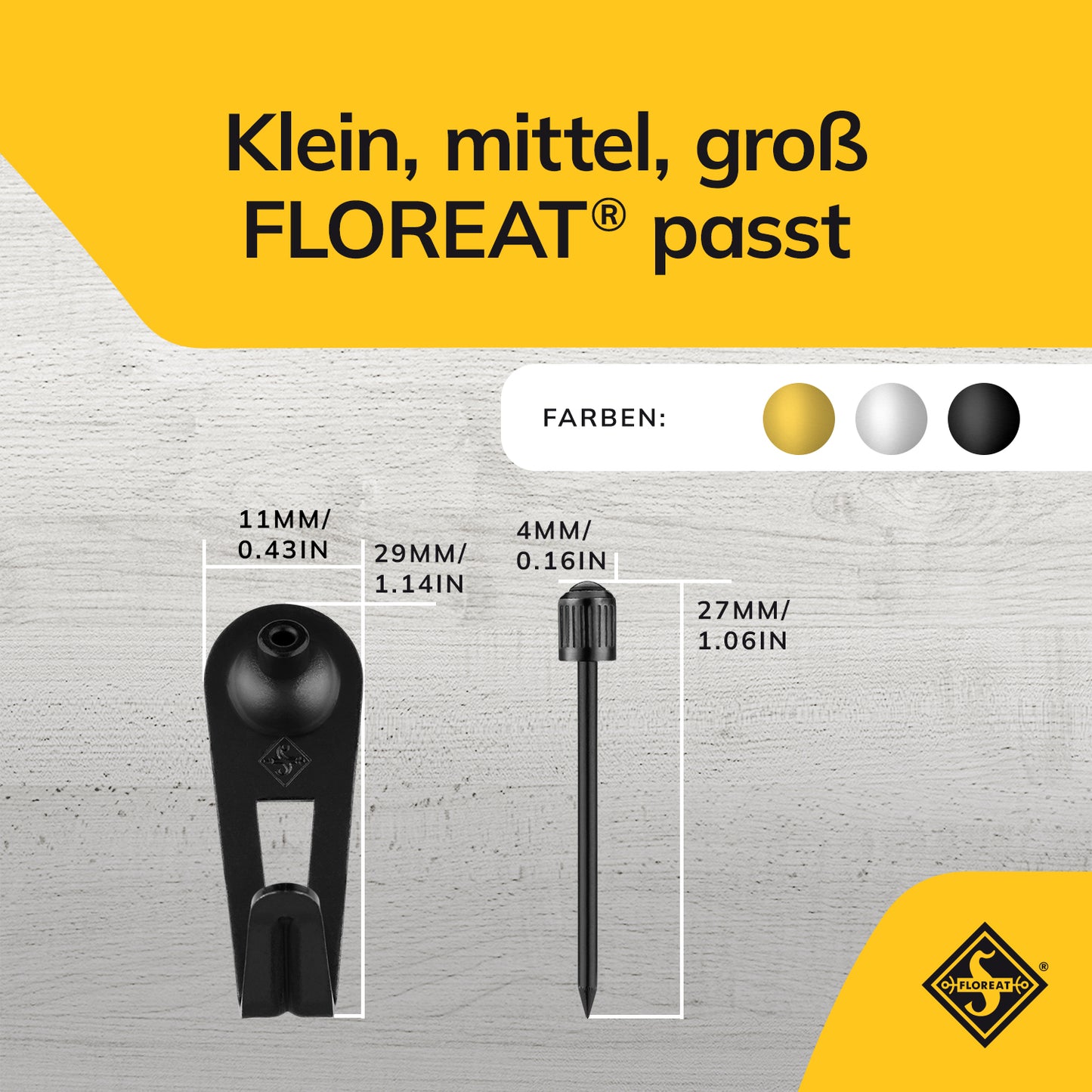 Floreat® Größe 2 - Black Edition